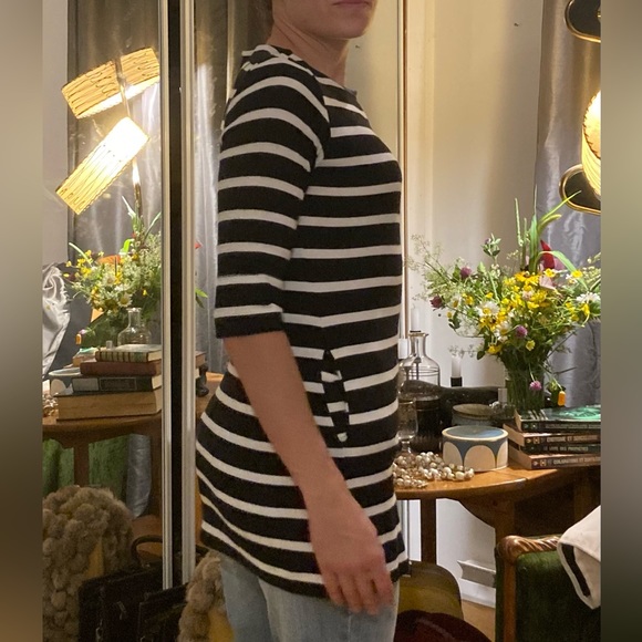 Twik white and navy blue stripped shirt - Picture 6 of 6